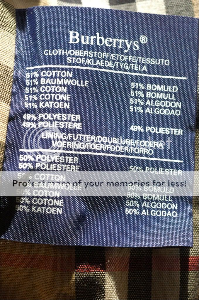 Burberry Trench Coat Authenticity Check AuthenticForum